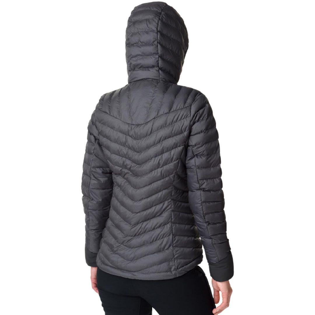 Columbia Women Grey Windgates Hooded Jacket