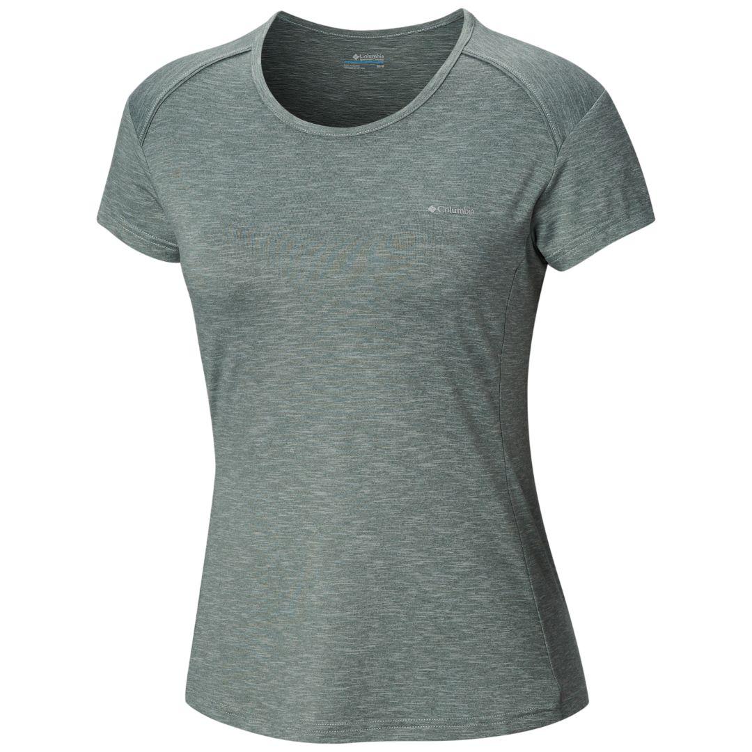 Columbia Women Grey Firwood Camp T-Shirt