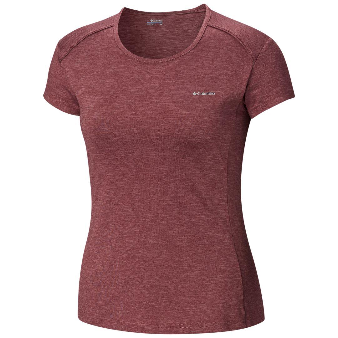 Columbia Women Purple Firwood Camp T-Shirt
