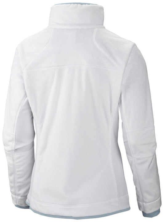 Columbia Women White Omni-Wick Pearl Plush II Fleece Jacket