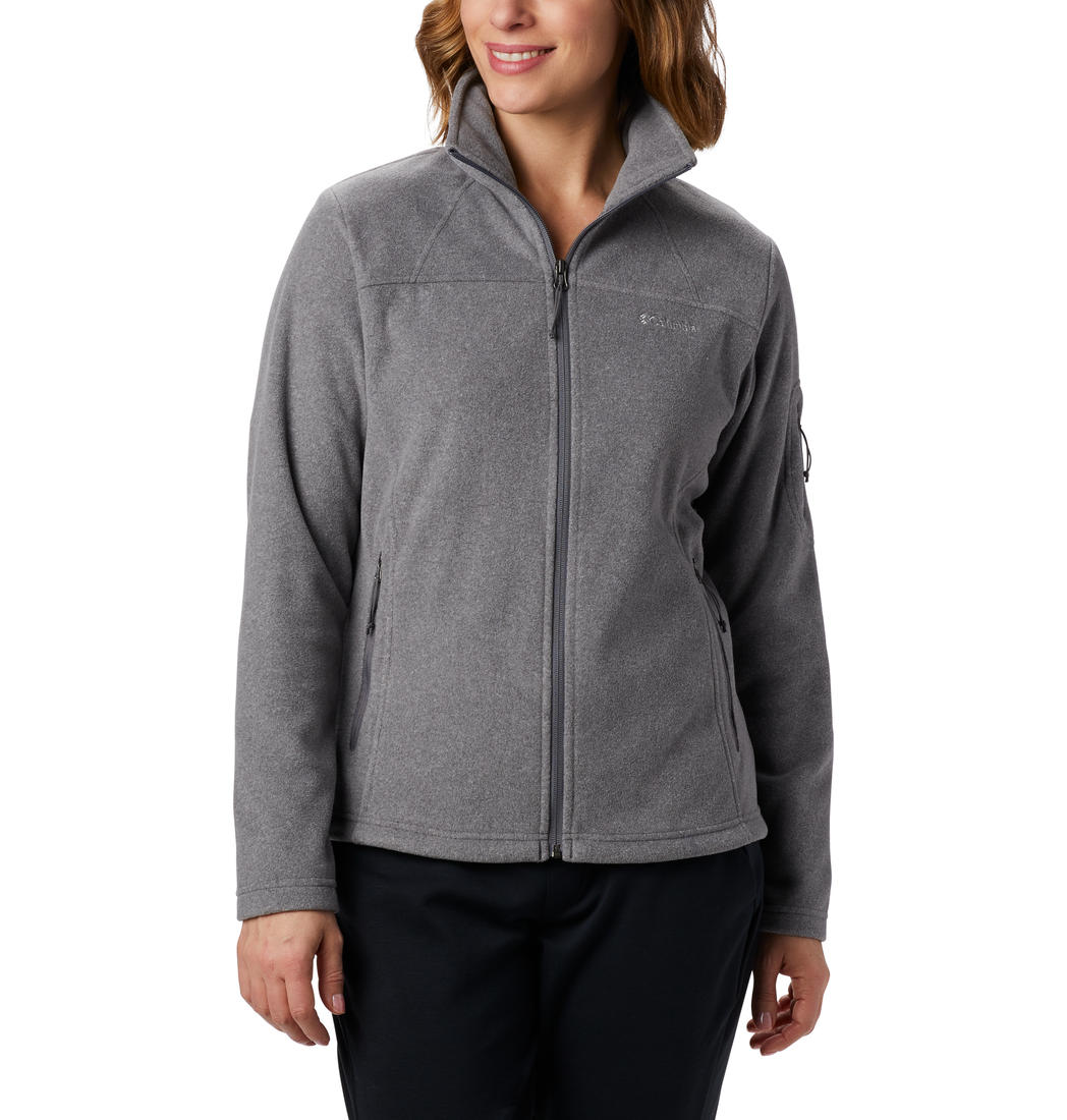 Columbia Women Grey Fast Trek II Jacket