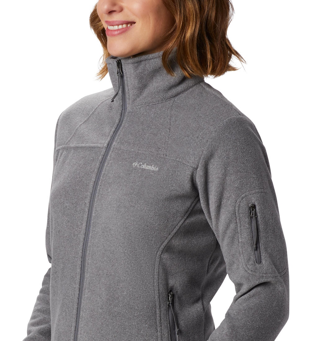 Columbia Women Grey Fast Trek II Jacket