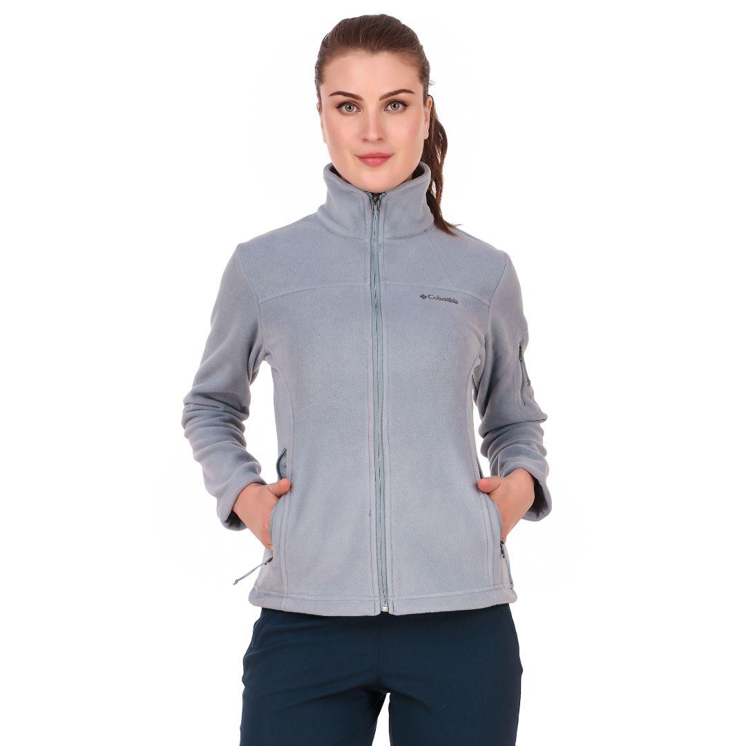 Columbia Women Grey Fast Trek II Jacket