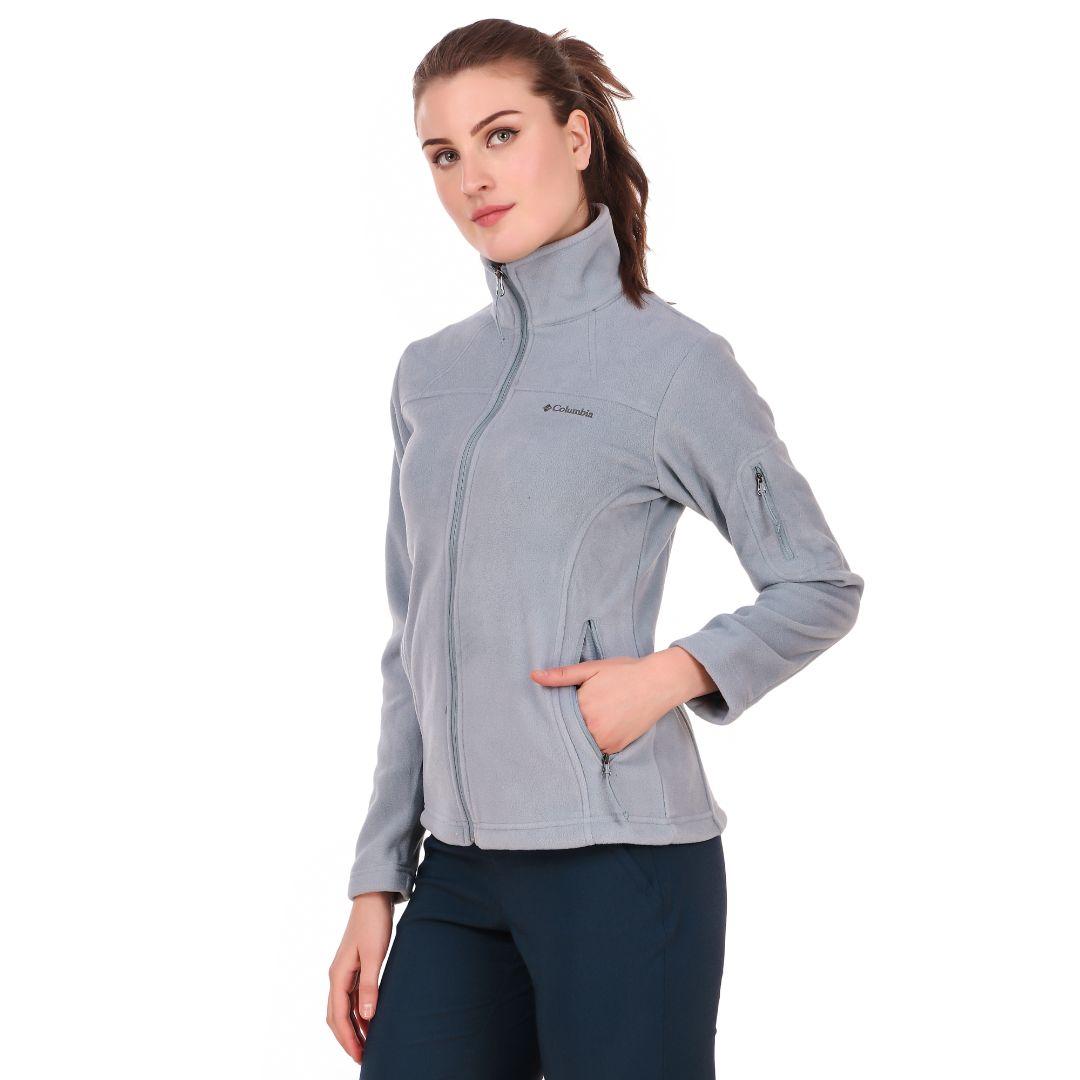 Columbia Women Grey Fast Trek II Jacket