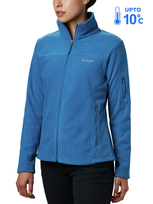 Columbia Women Blue Fast Trek II Jacket