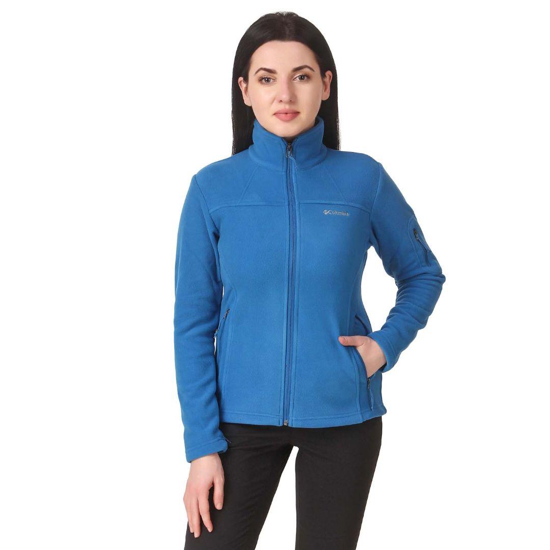 Columbia Women Blue Fast Trek II Jacket