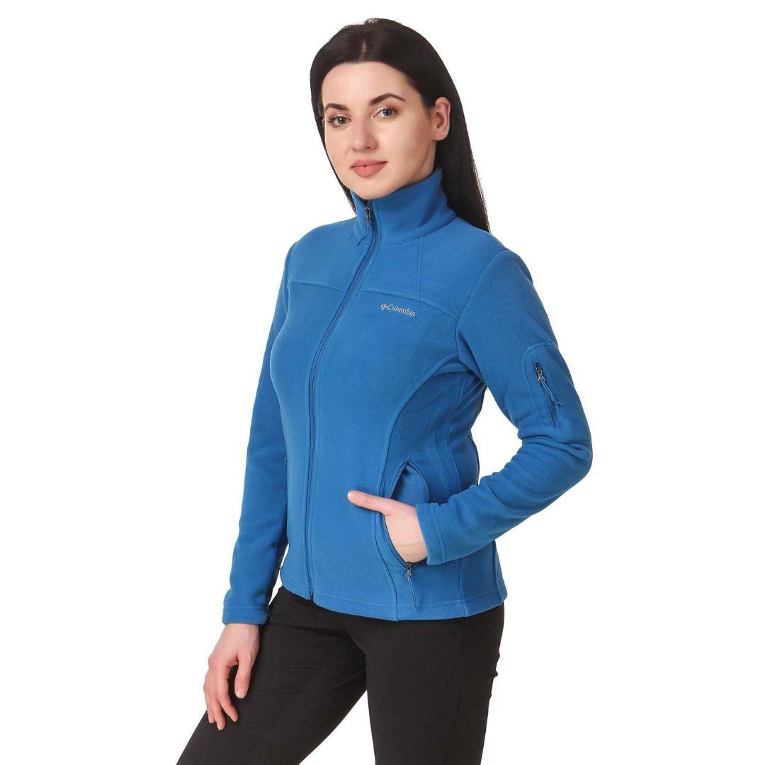 Columbia Women Blue Fast Trek II Jacket