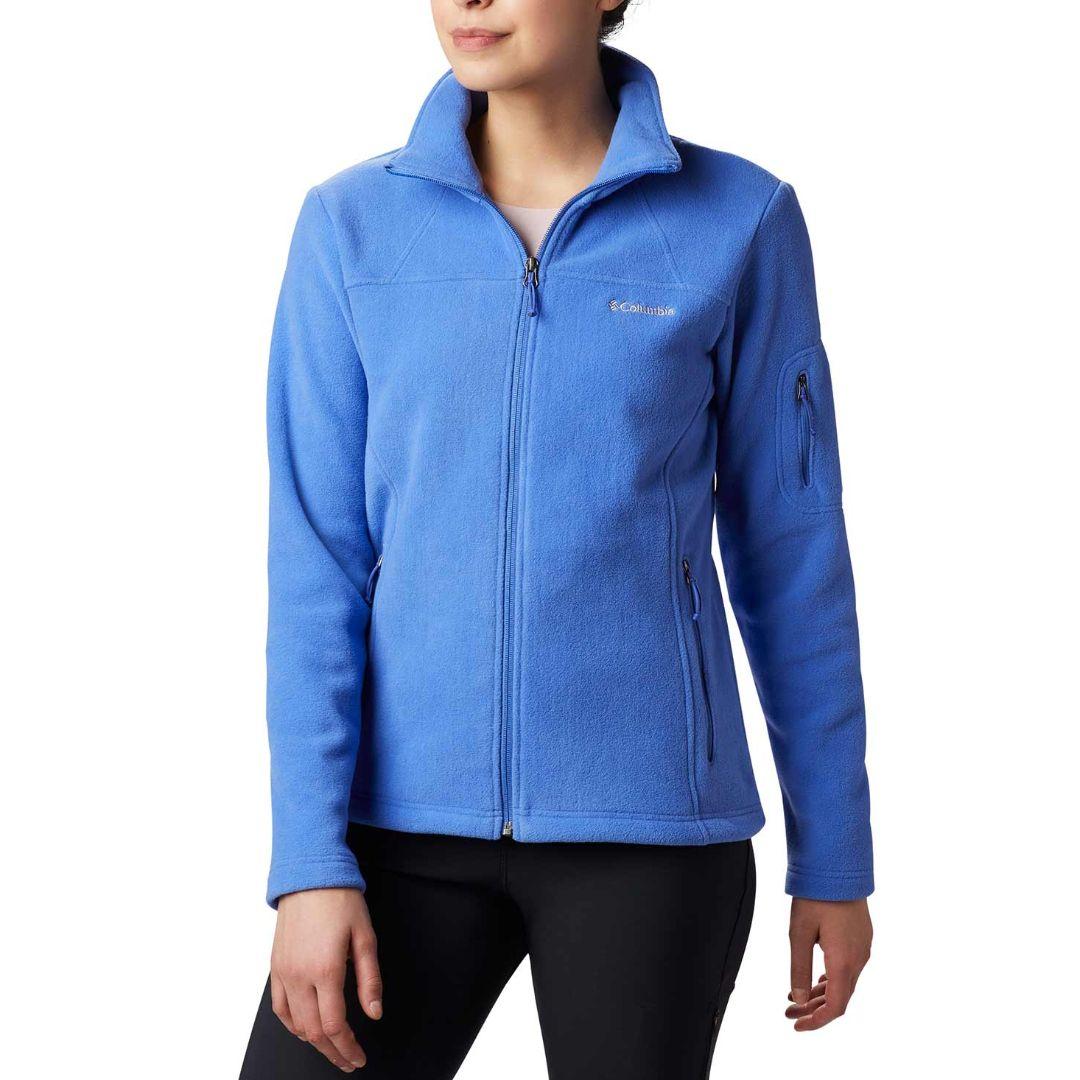 Columbia Women Blue Fast Trek II Jacket