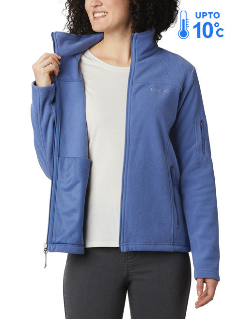 Columbia Women Blue Fast Trek II Jacket