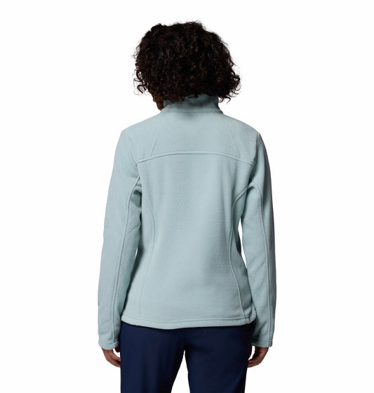 Columbia Women Blue Fast Trek II Fleece Jacket (Plus Size)