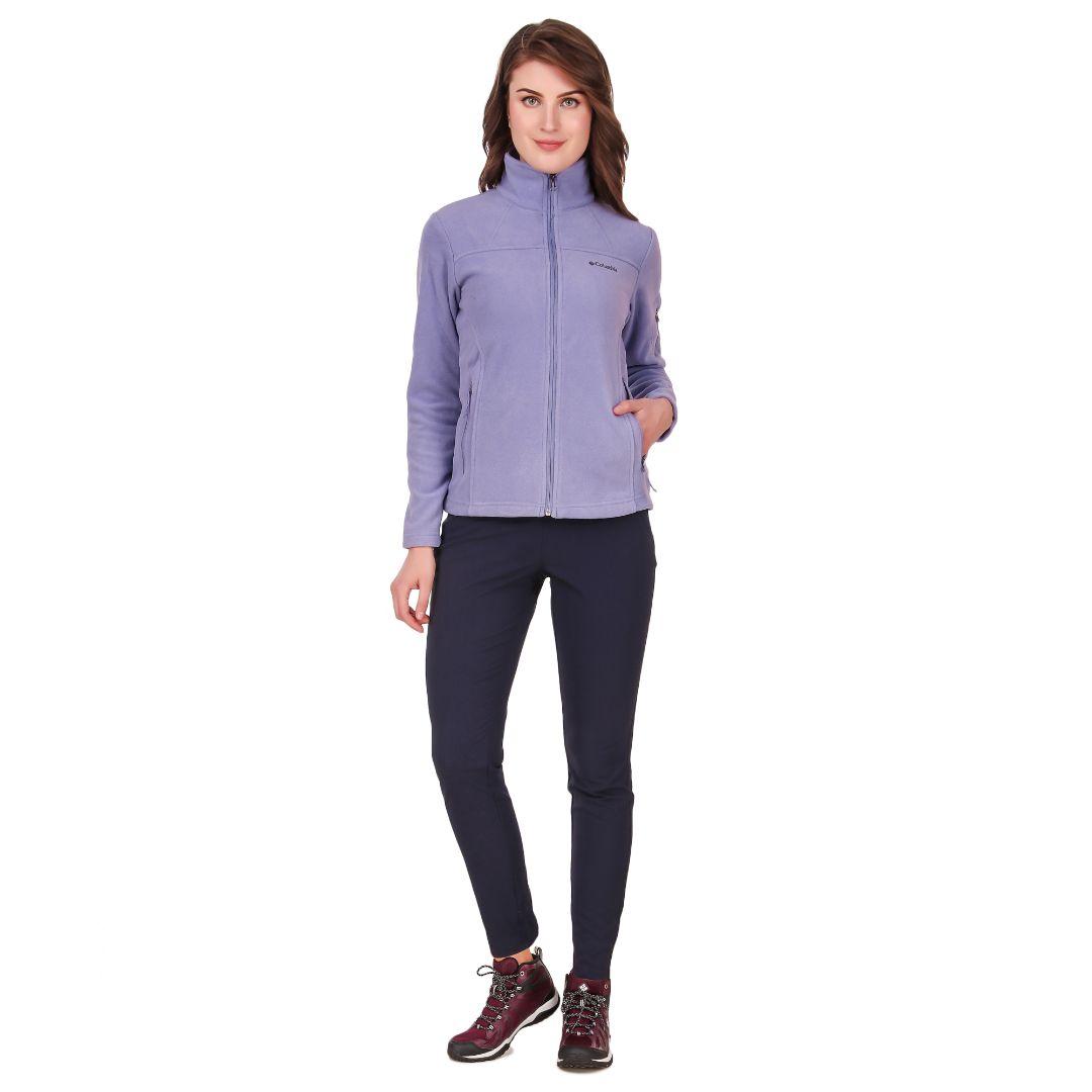 Columbia Women Purple Fast Trek II Jacket