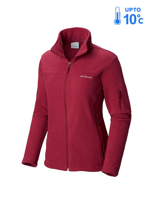 Columbia Women Purple Fast Trek II Jacket