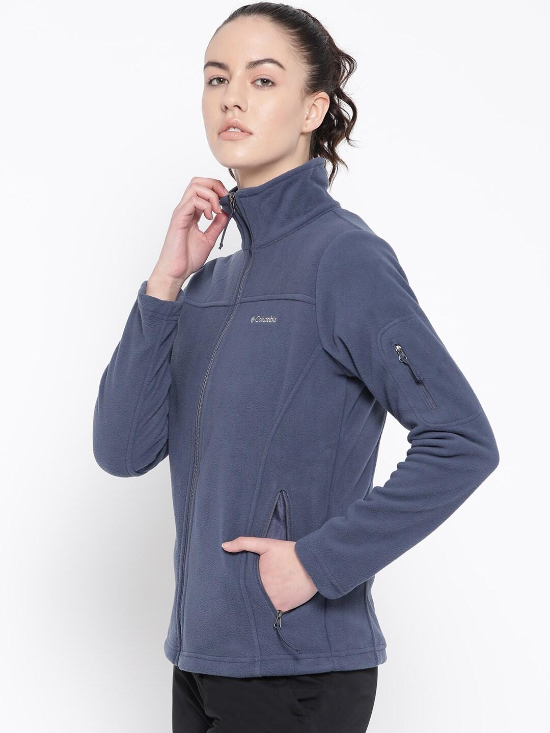 Columbia Women Navy Blue Fast Trek II Jacket