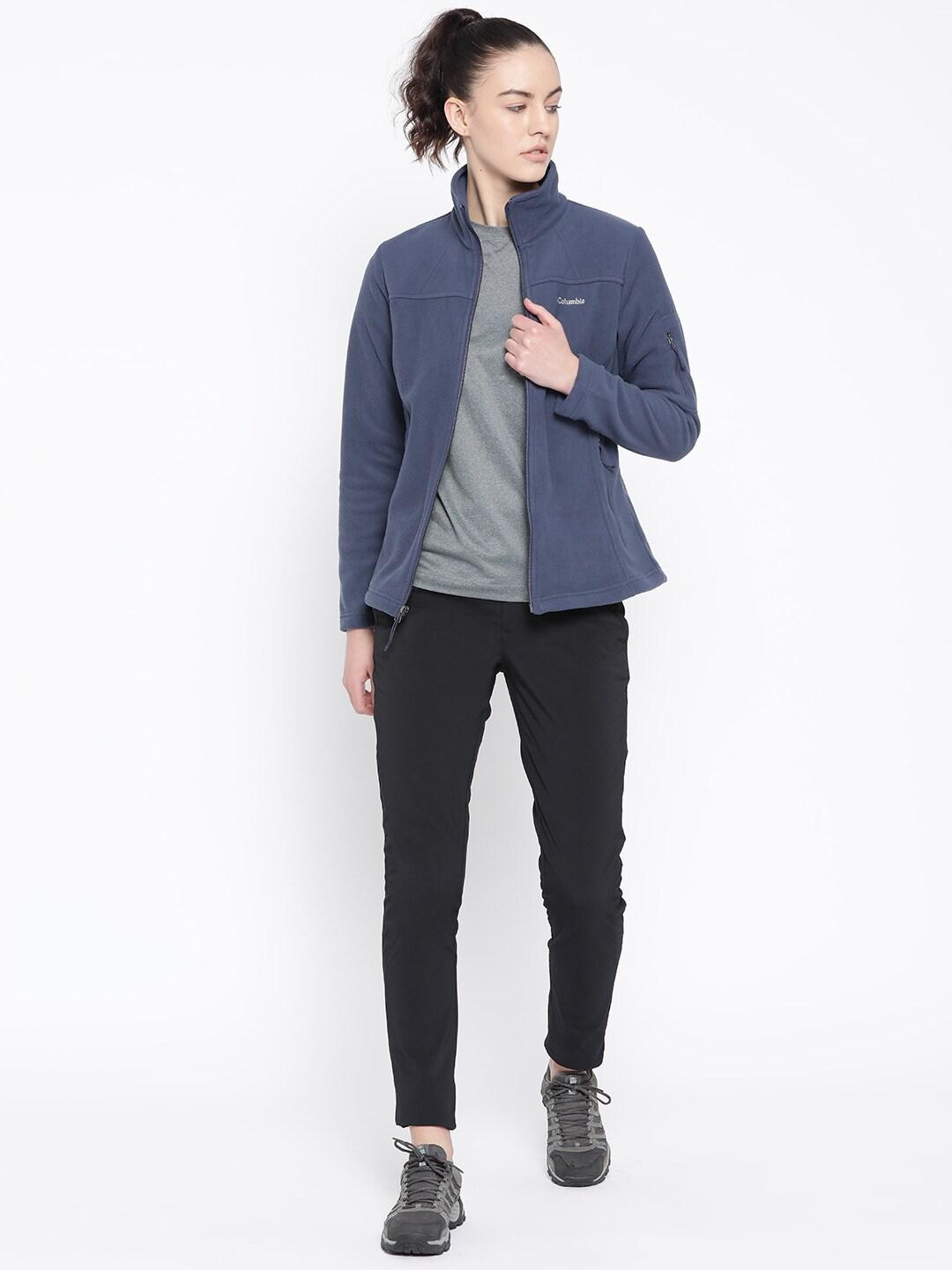 Columbia Women Navy Blue Fast Trek II Jacket