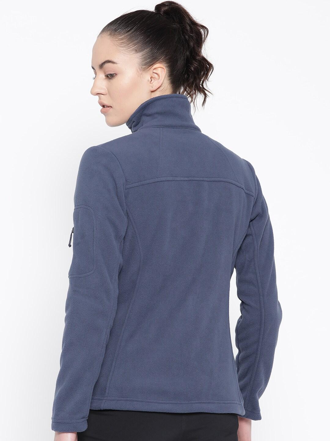 Columbia Women Navy Blue Fast Trek II Jacket