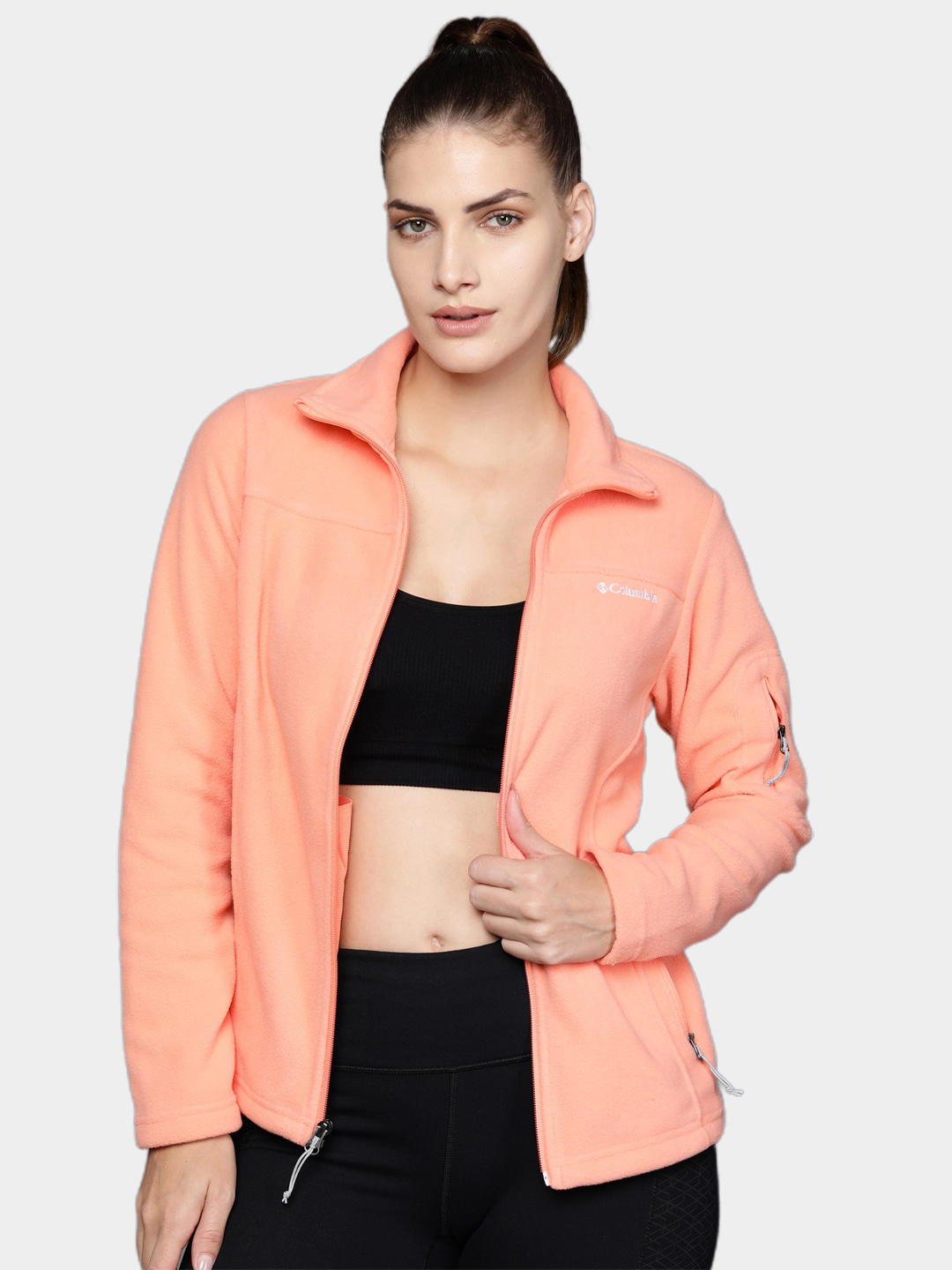 Columbia Women Peach Fast Trek II Jacket