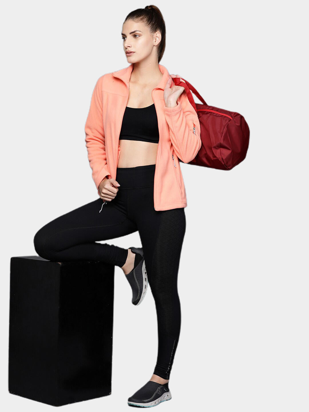 Columbia Women Peach Fast Trek II Jacket