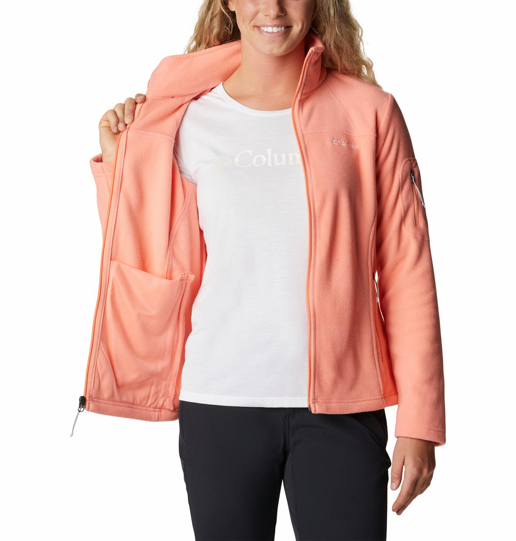 Columbia Women Peach Fast Trek II Jacket