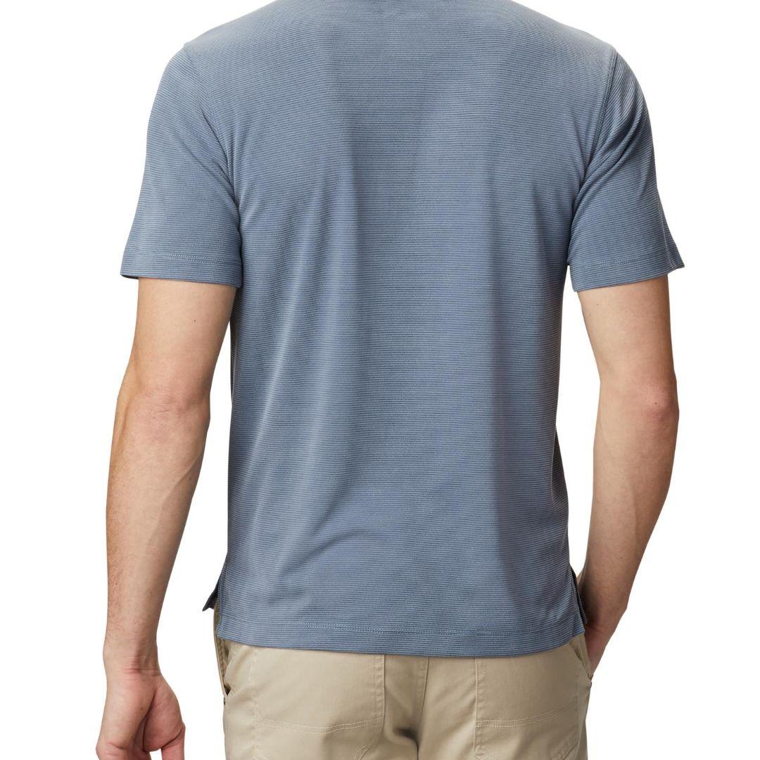 Columbia Men Blue Sun Ridge Polo T-Shirt