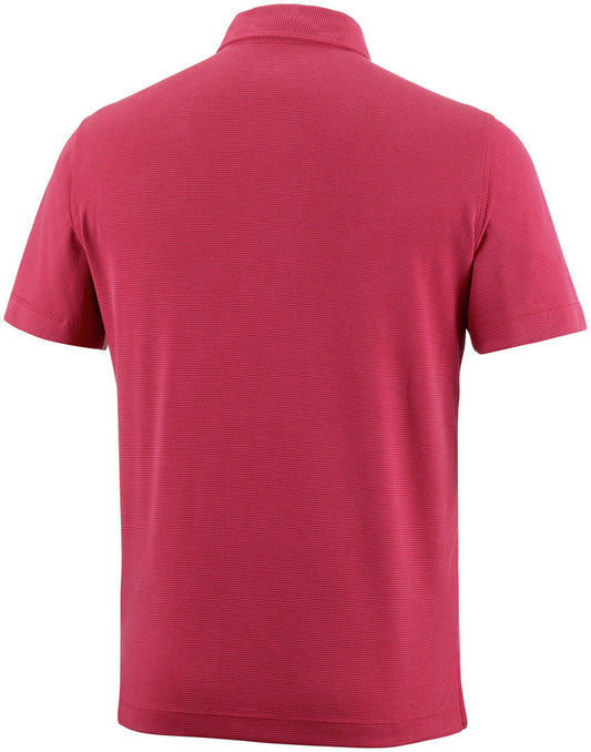 Columbia Men Red Sun Ridge Polo T-Shirt