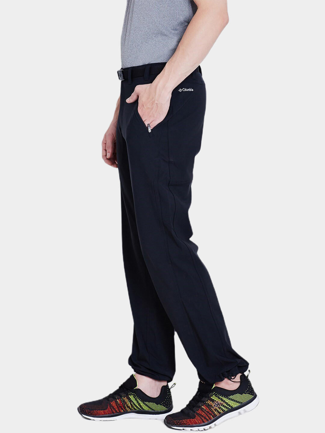 Columbia Men Black Maxtrail Pant (Sun Protection)