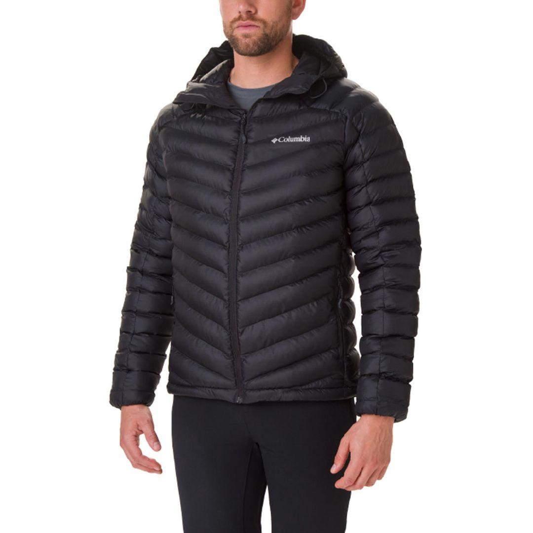 Columbia Men Black Omni-Heat Reflective Horizon Explorer Down Jacket