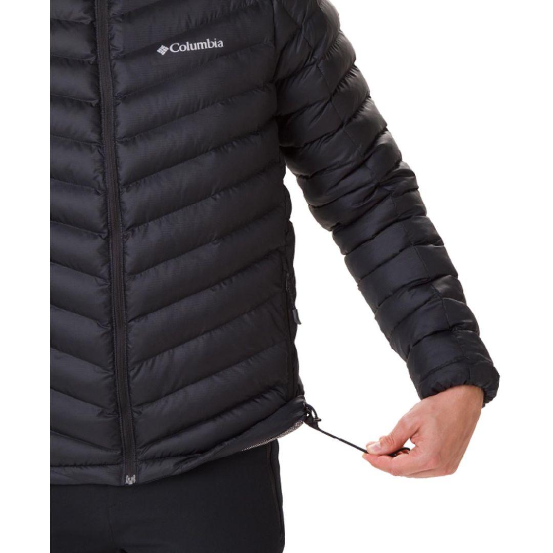Columbia Men Black Omni-Heat Reflective Horizon Explorer Down Jacket