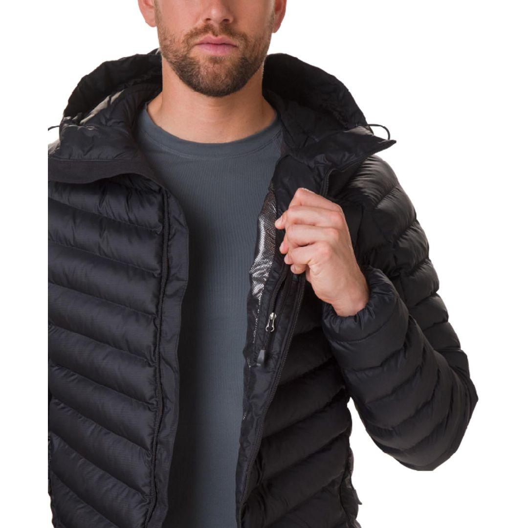 Columbia Men Black Omni-Heat Reflective Horizon Explorer Down Jacket