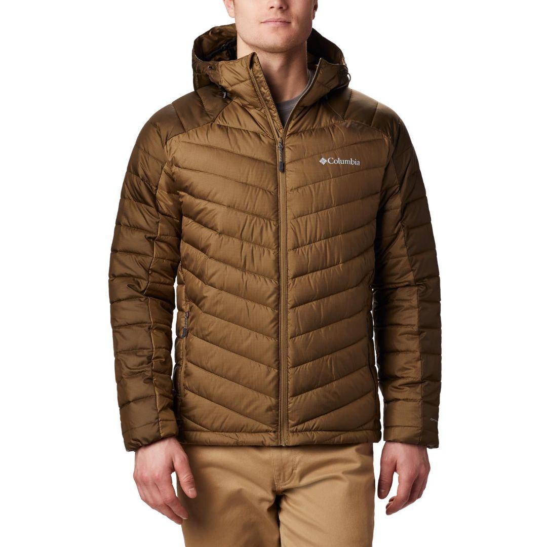 Columbia Men Green Horizon Explorer Hooded Jacket