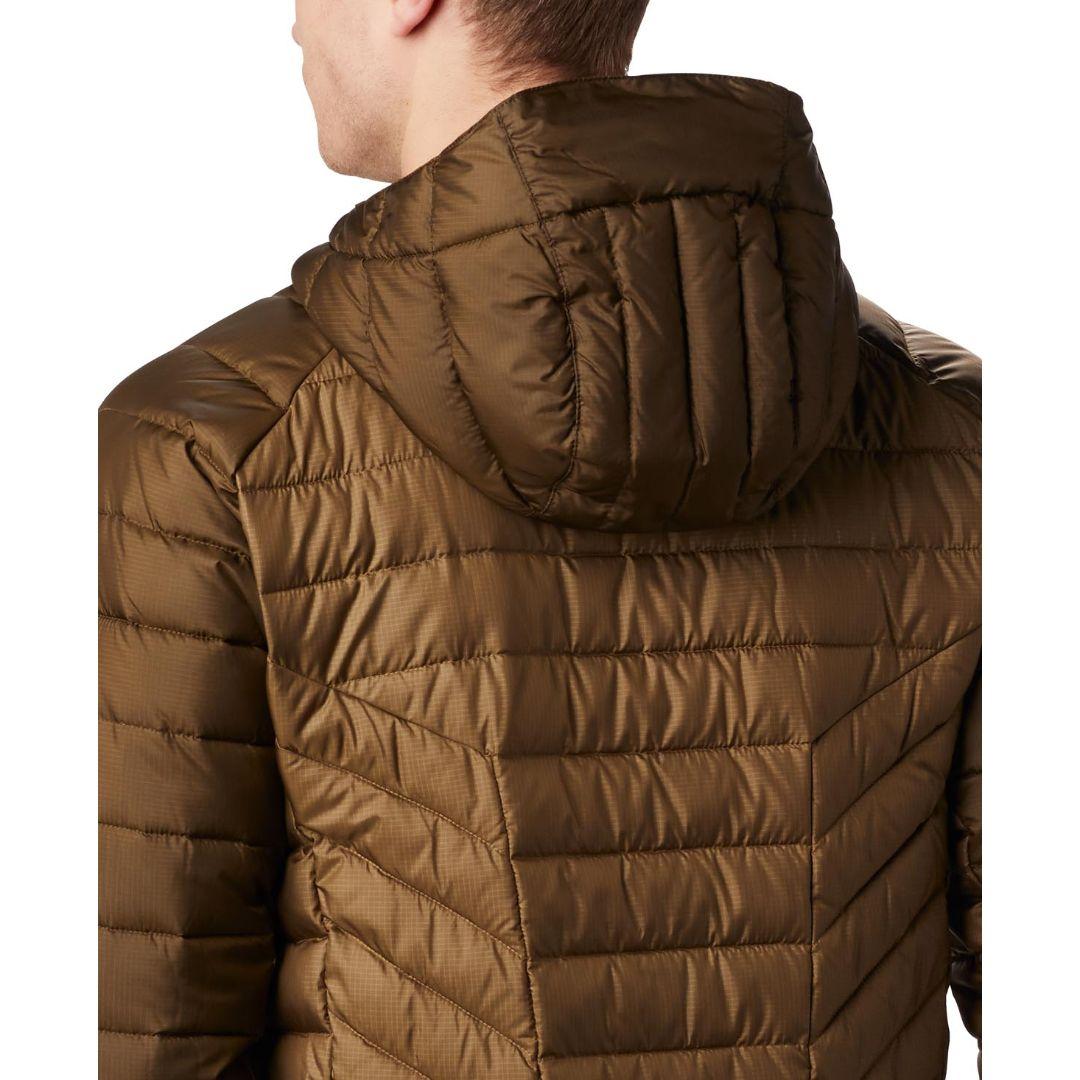 Columbia Men Green Horizon Explorer Hooded Jacket
