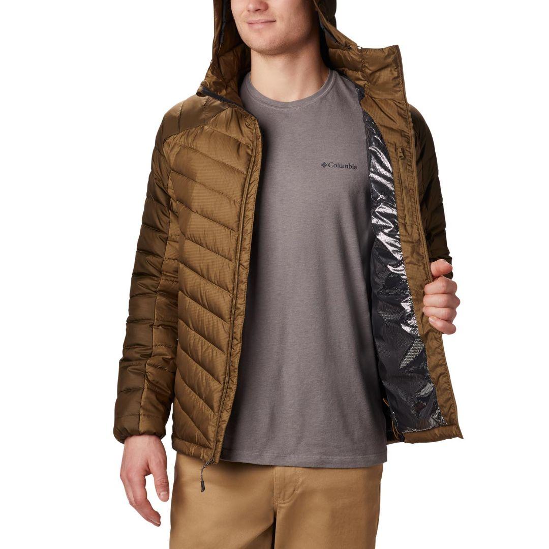 Columbia Men Green Horizon Explorer Hooded Jacket