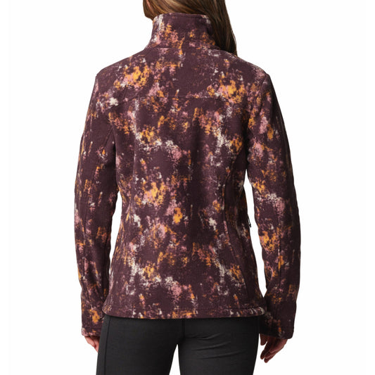 Columbia Women Red Fast Trek Printed Jkt