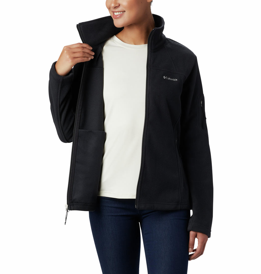 Columbia Women Black Fast Trek II Jacket