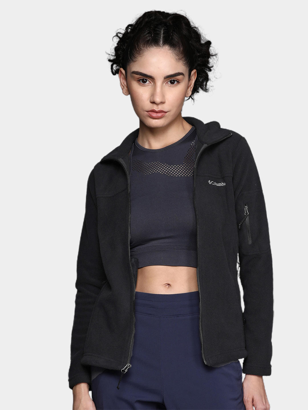 Columbia Women Black Fast Trek II Jacket