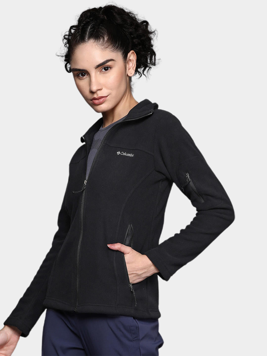 Columbia Women Black Fast Trek II Jacket