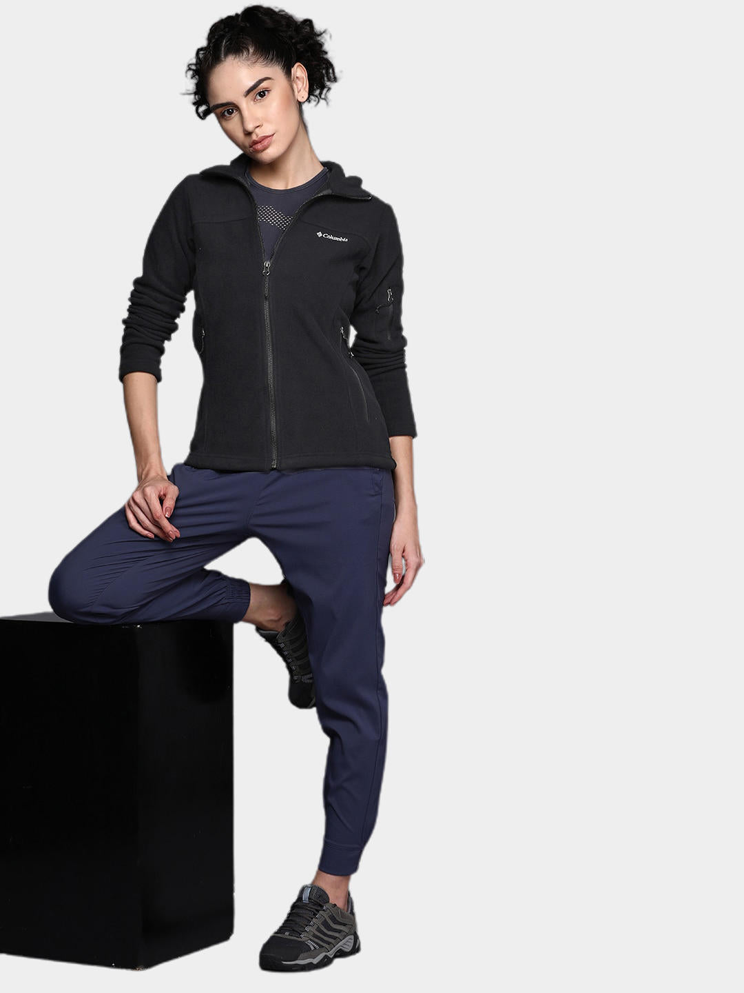 Columbia Women Black Fast Trek II Jacket
