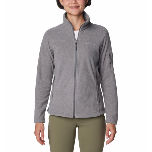 Columbia Women Grey Fast Trek II Fleece Jacket
