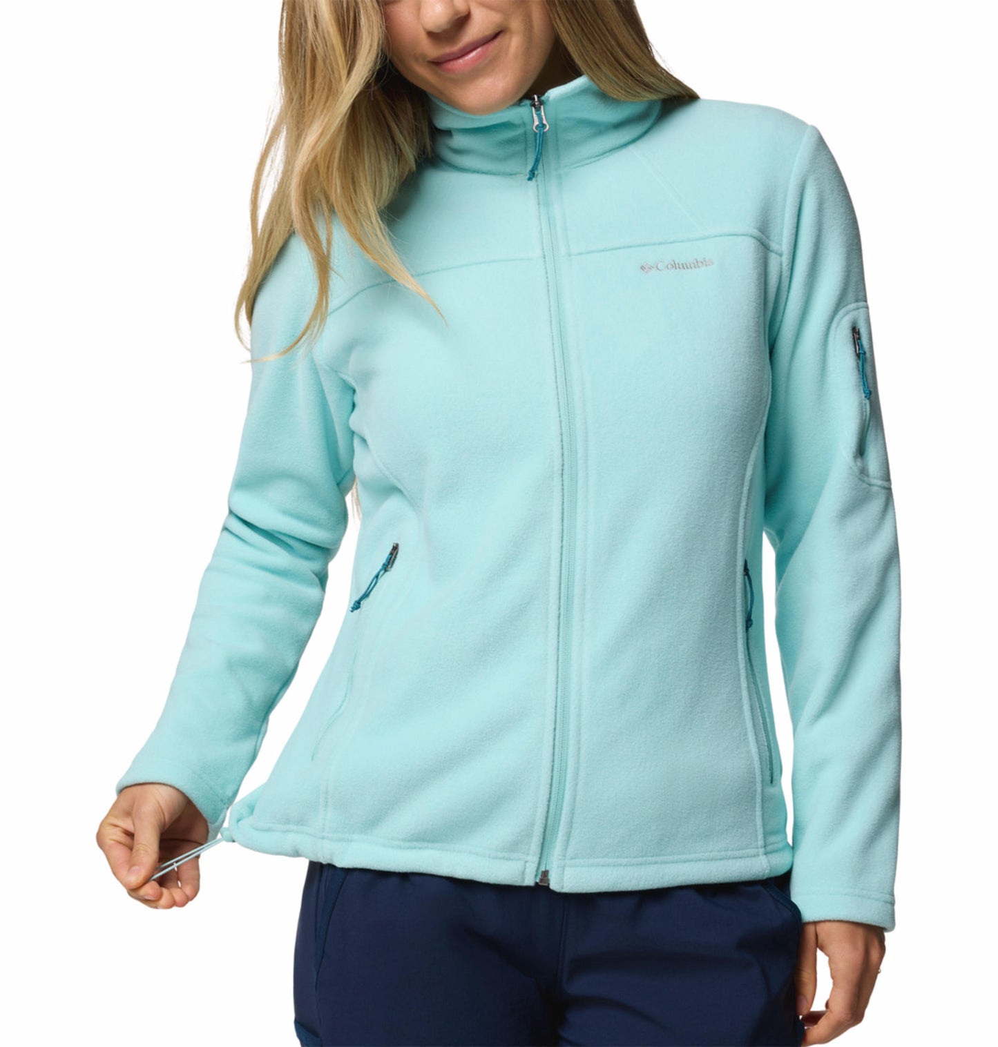 Columbia Womens Blue Fast Trek II Jacket