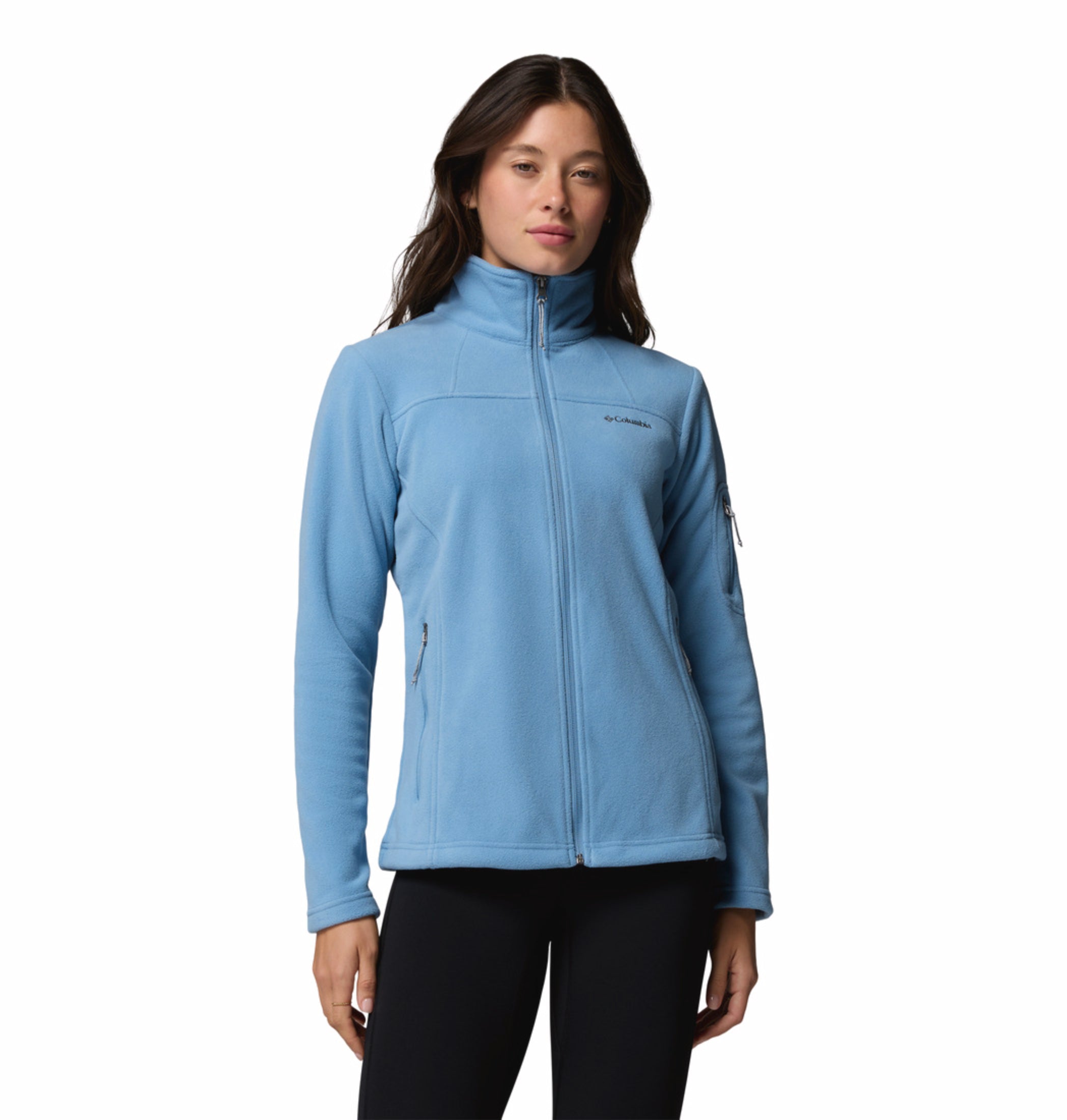 women blue fast trek ii fleece jacket