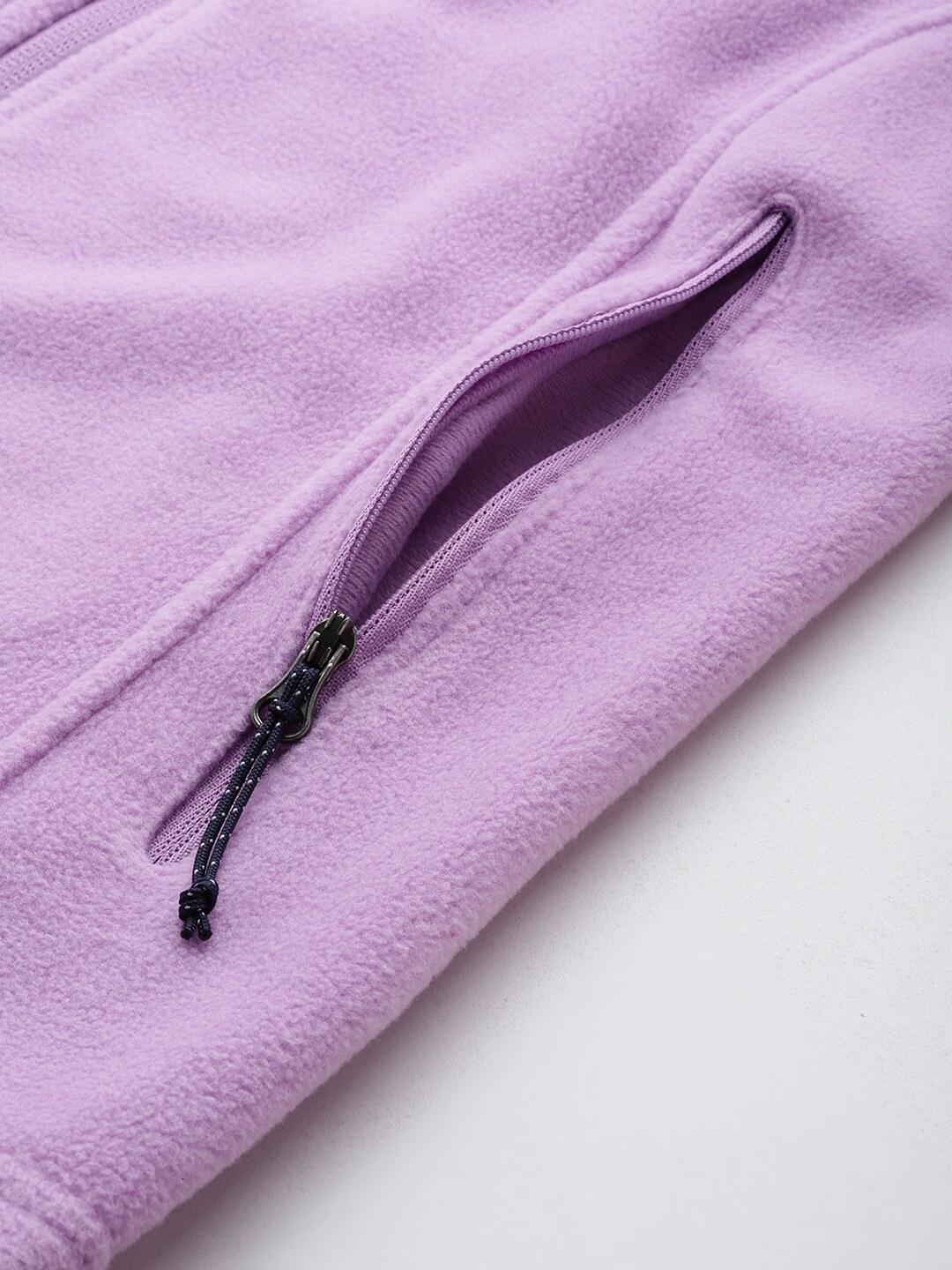 Columbia Women Purple Fast Trek II Fleece Jacket