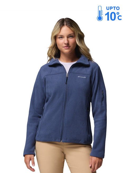 Columbia Women Navy Blue Fast Trek II Jacket