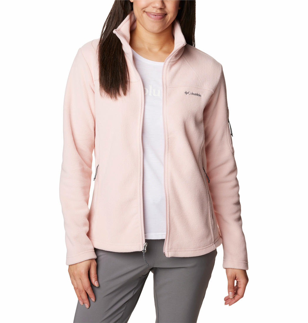 Columbia Women Pink Fast Trek II Jacket