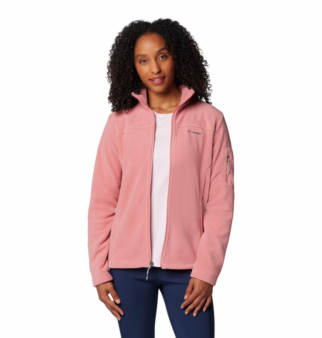 Columbia Womens Pink Fast Trek II Jacket