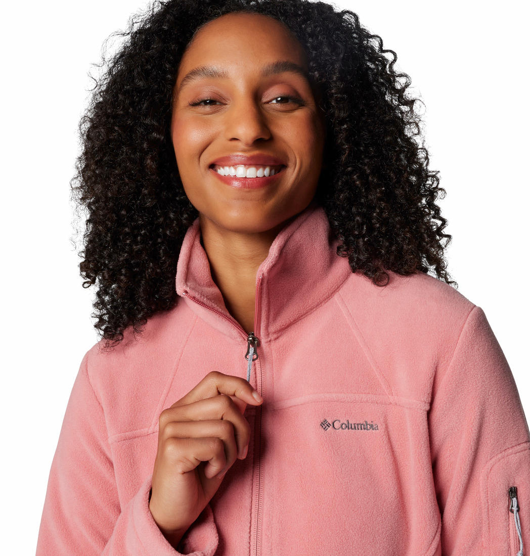 Columbia Womens Pink Fast Trek II Jacket