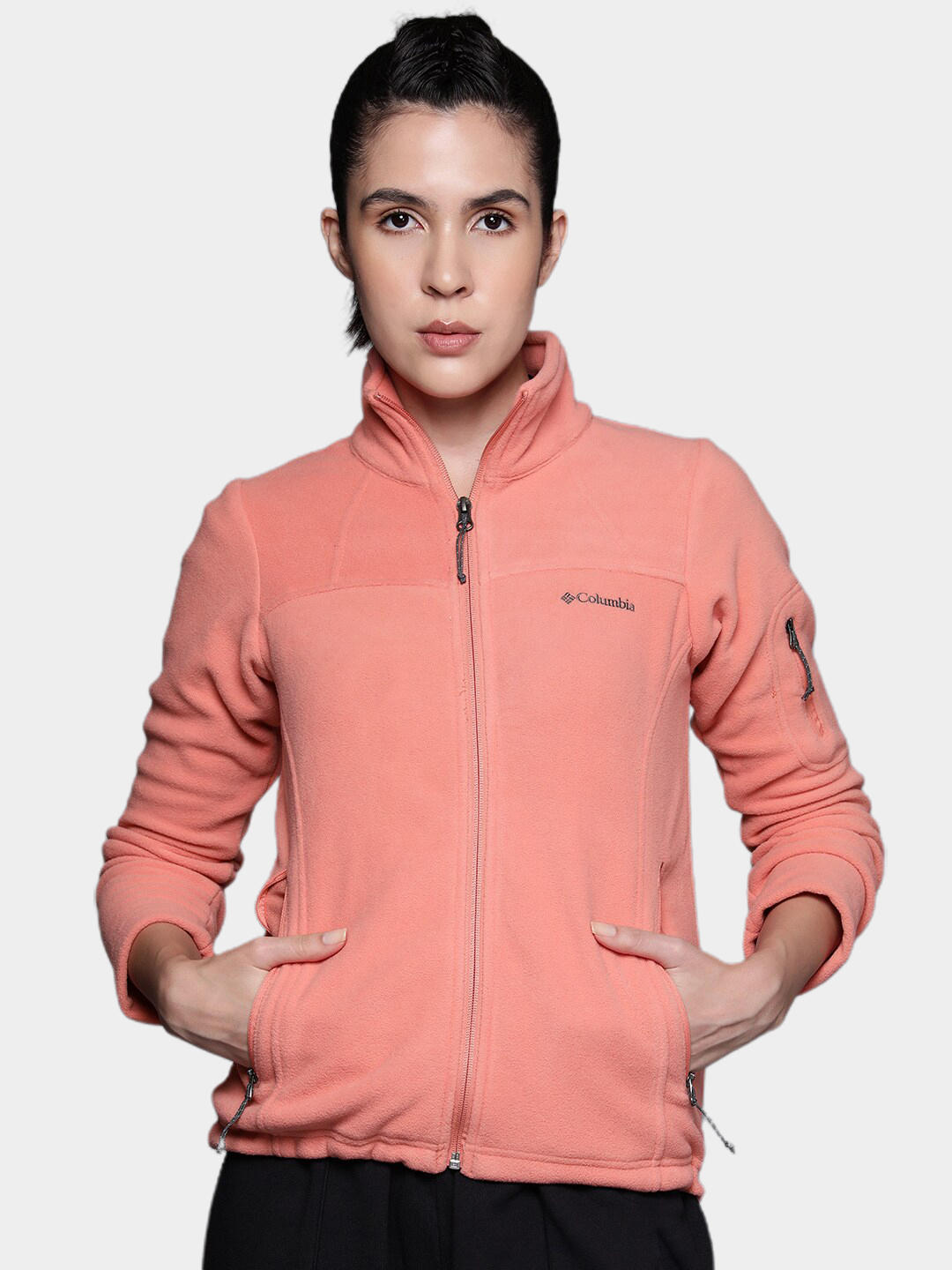 Columbia Women Peach Fast Trek II Fleece Jacket