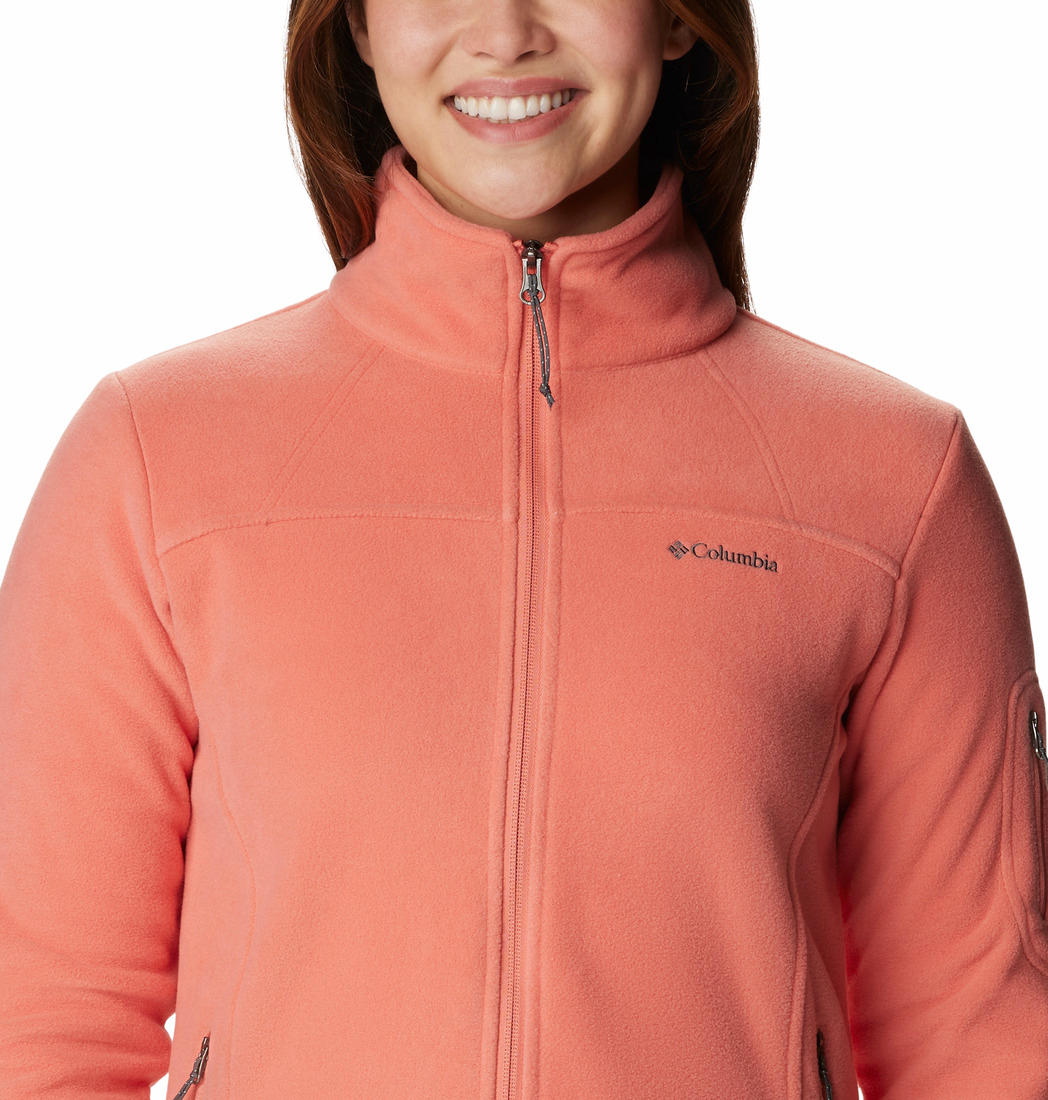 Columbia Women Peach Fast Trek II Fleece Jacket