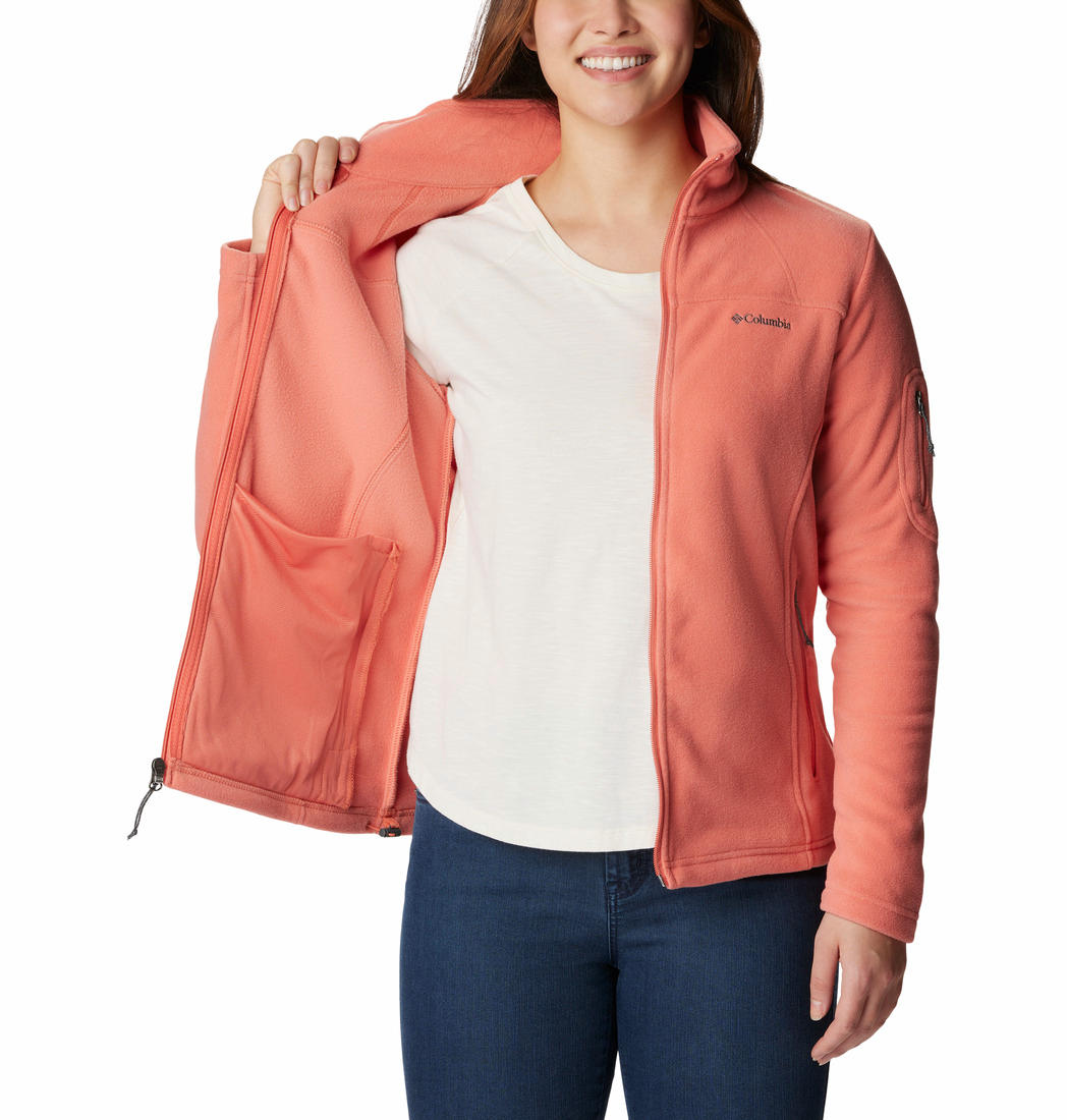 Columbia Women Peach Fast Trek II Fleece Jacket