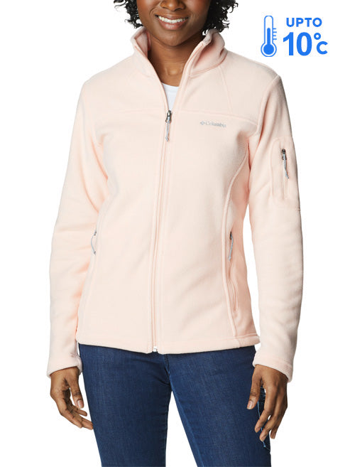 Columbia Women Peach Fast Trek II Fleece Jacket