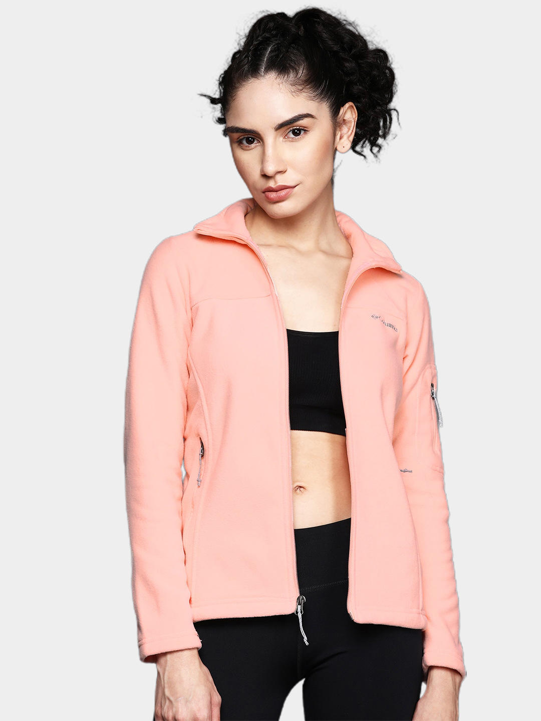 Columbia Women Peach Fast Trek II Jacket