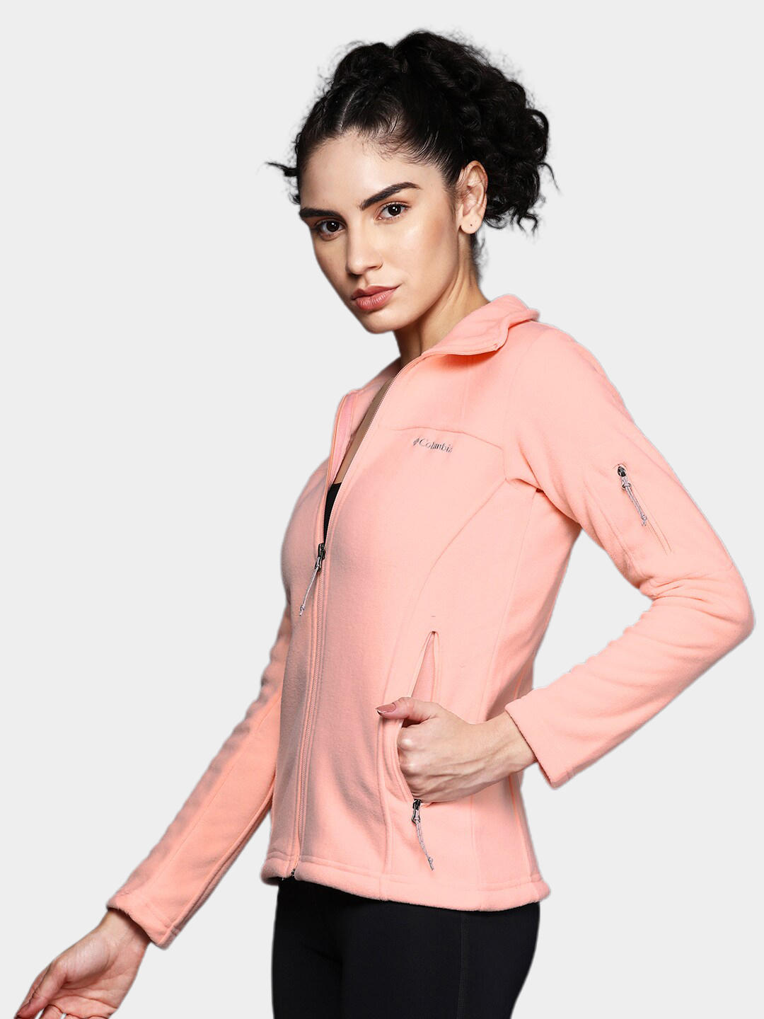 Columbia Women Peach Fast Trek II Jacket